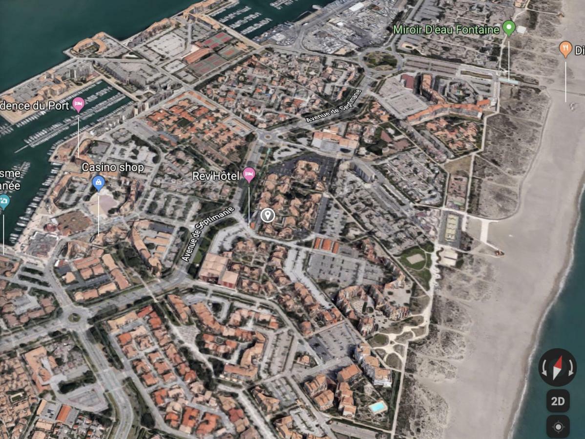 Port Leucate T2 Bis Wifi Les Sables 3 Lägenhet Exteriör bild